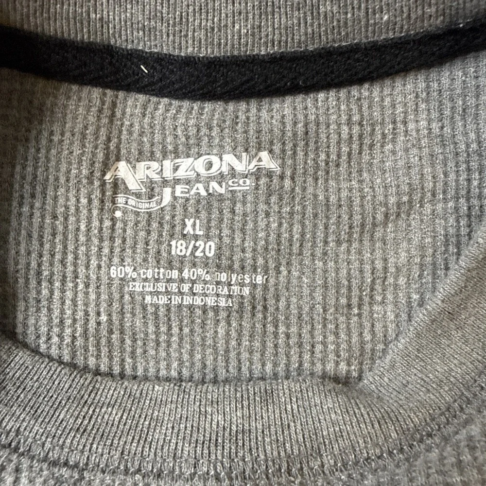 Arizona Jean Co. Women's Long Sleeve Thermal Top With Graphic Design Size XL - Picture 7 of 7
